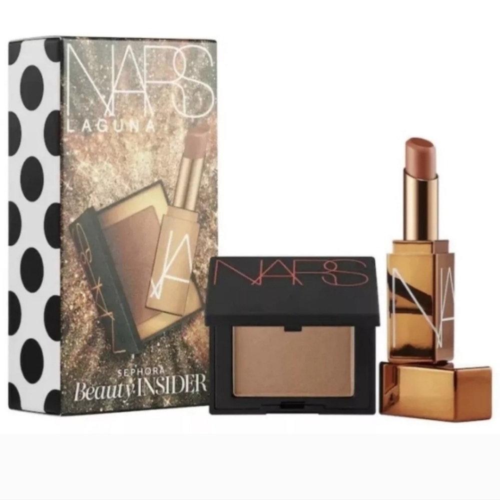 NARS Laguna Bronzer & Lipstick Sephora Beauty Insider Set NIB